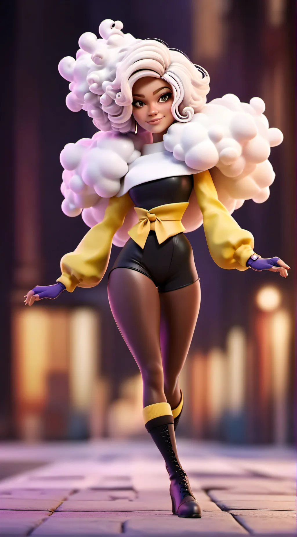 ai character: Emily  background