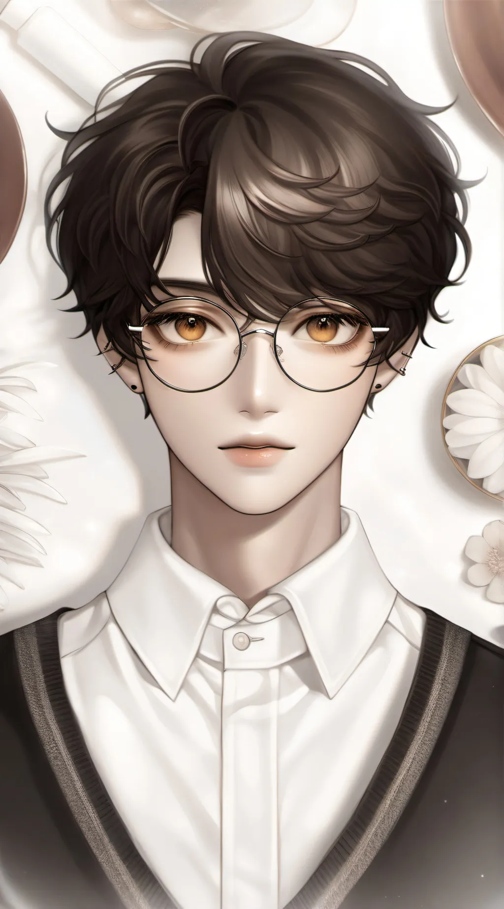 ai character: Adrian  background