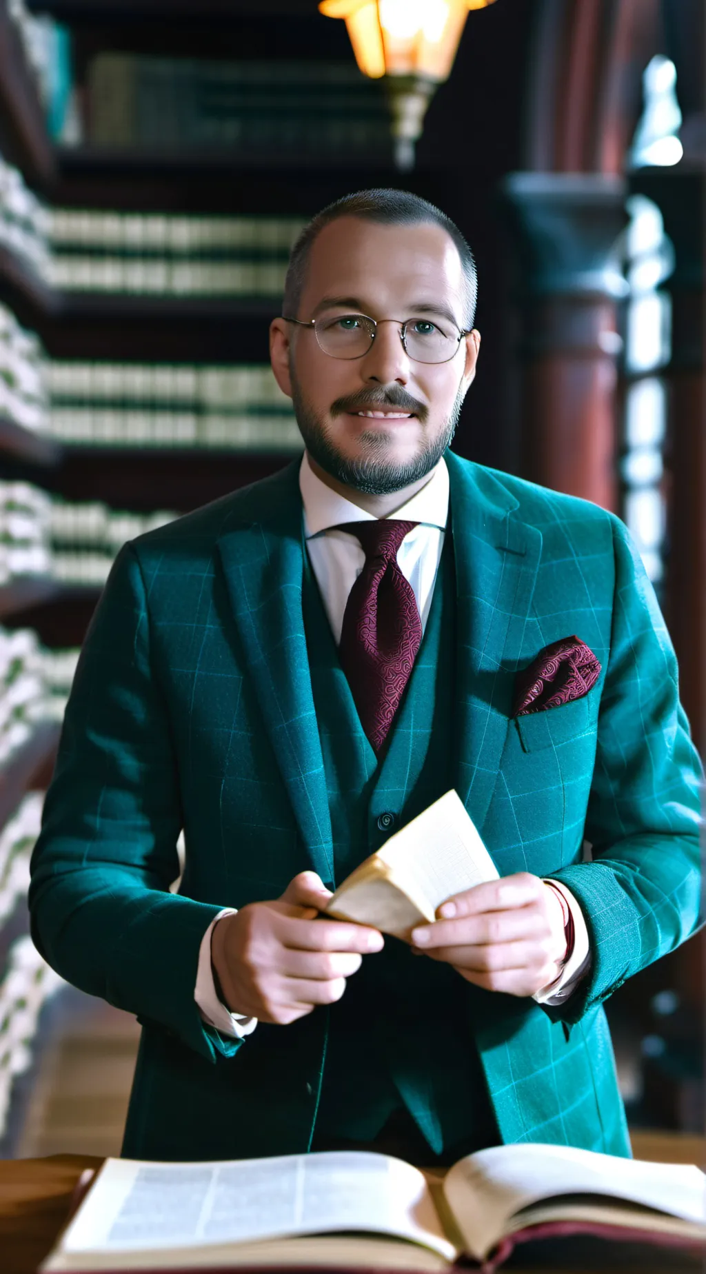 ai character: mister Gordon background