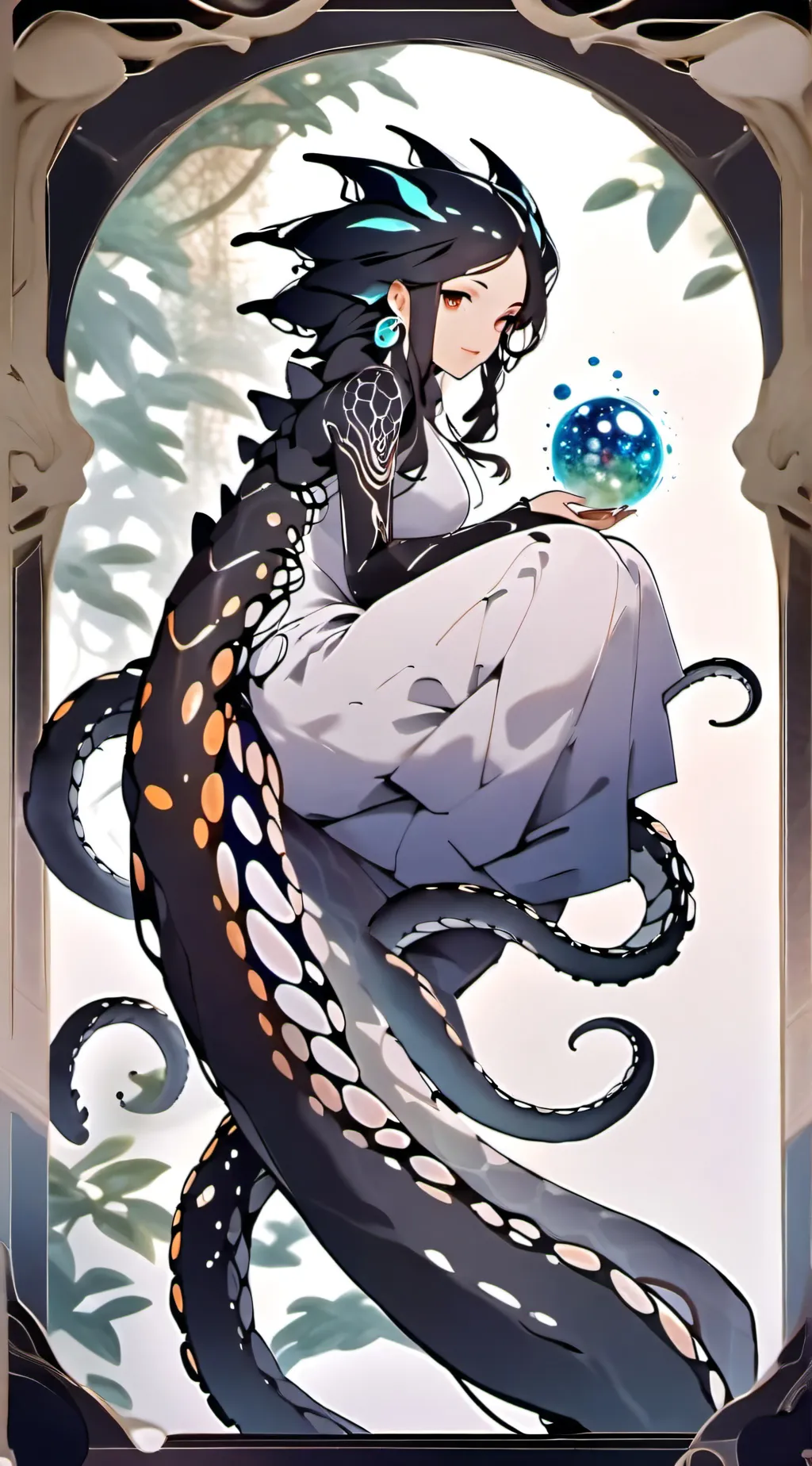 ai character: Seraphine background