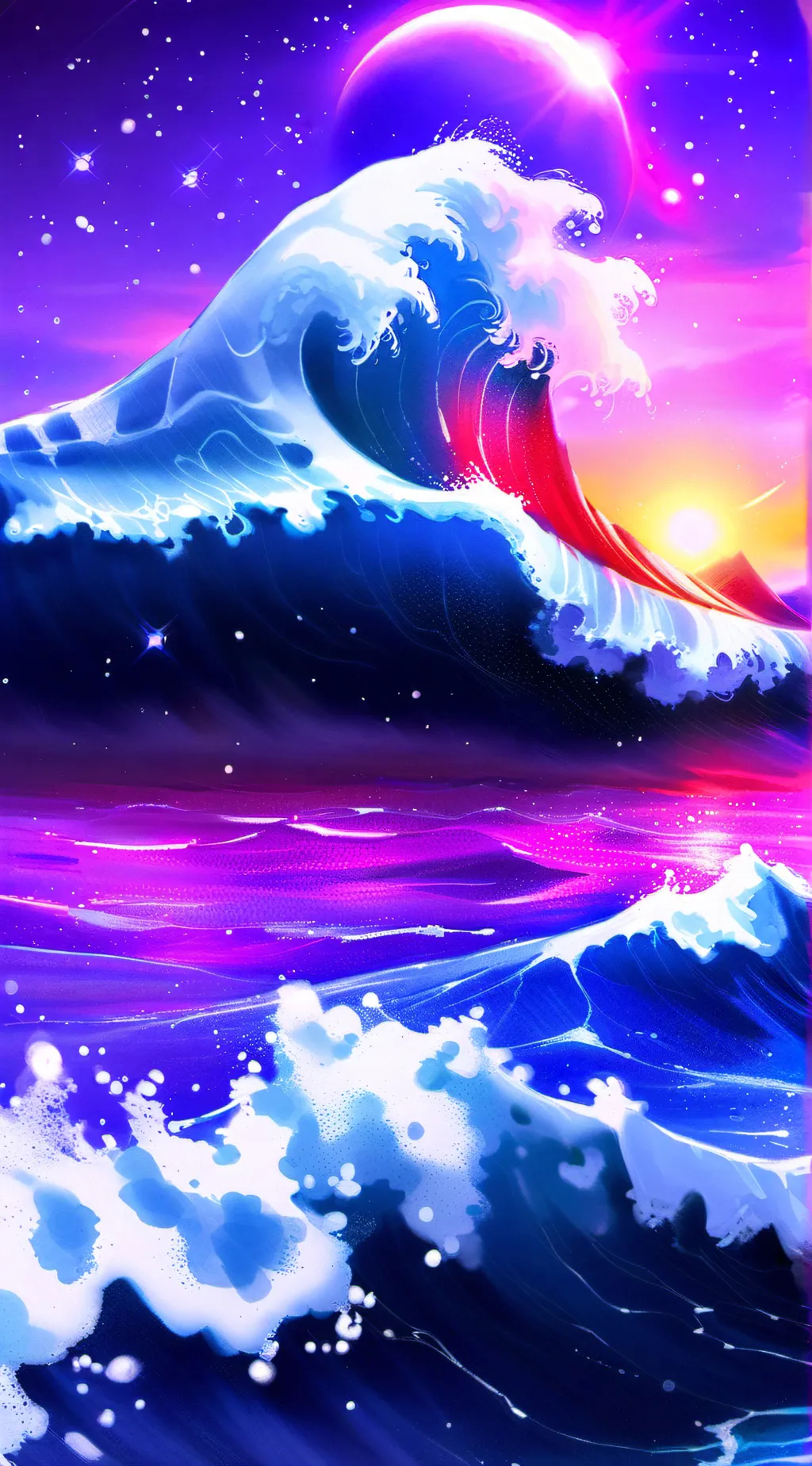 ai character: ~Run away~ background