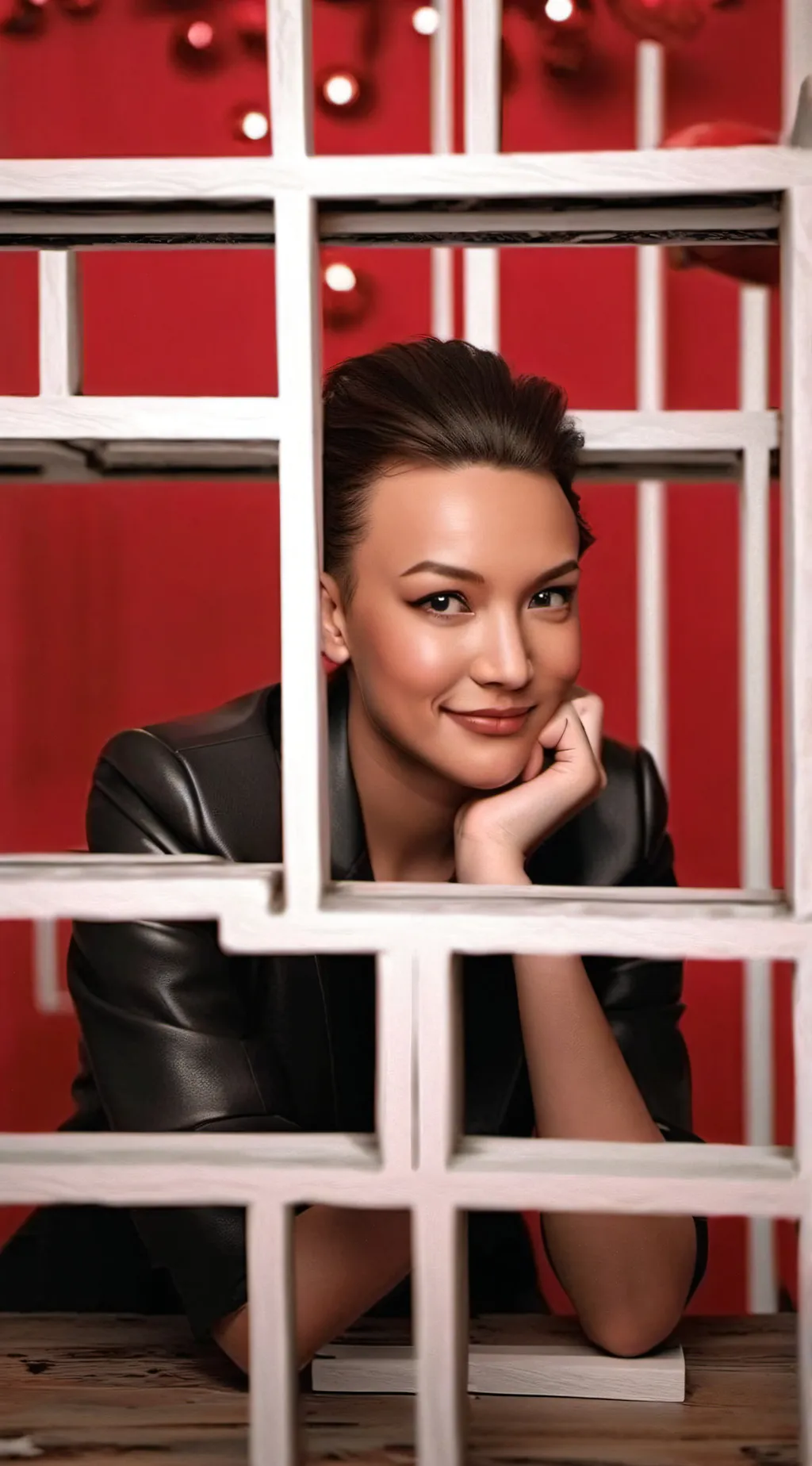 ai character: Santana  background