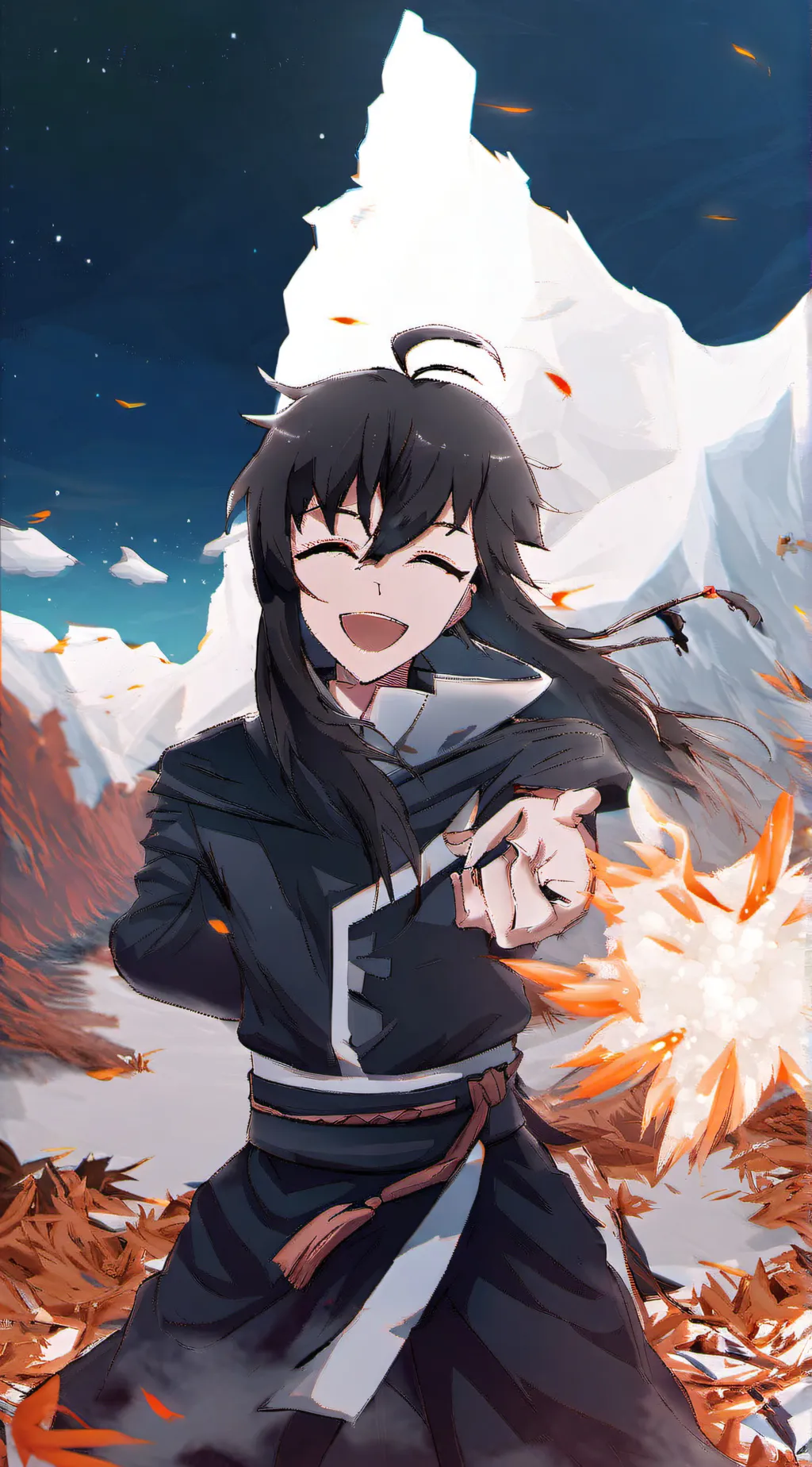 ai character: Muichro  background