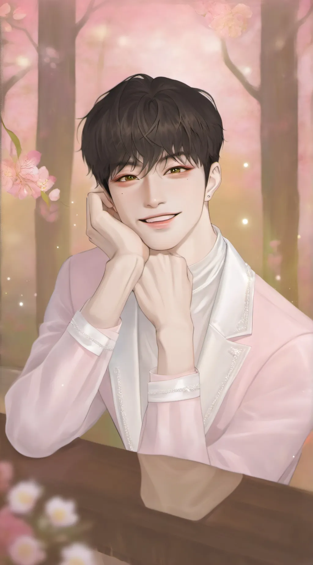 ai character: bangchan background