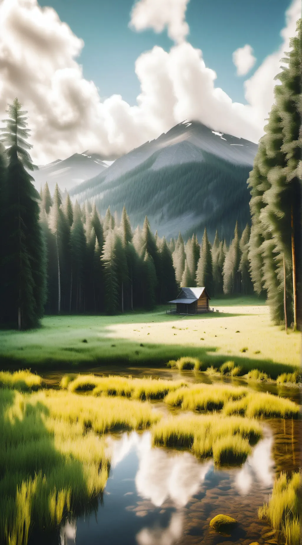 ai character: Life of Luxury<3 background