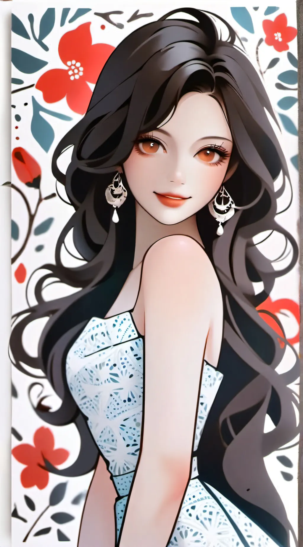 ai character: Carlotta 💖 background