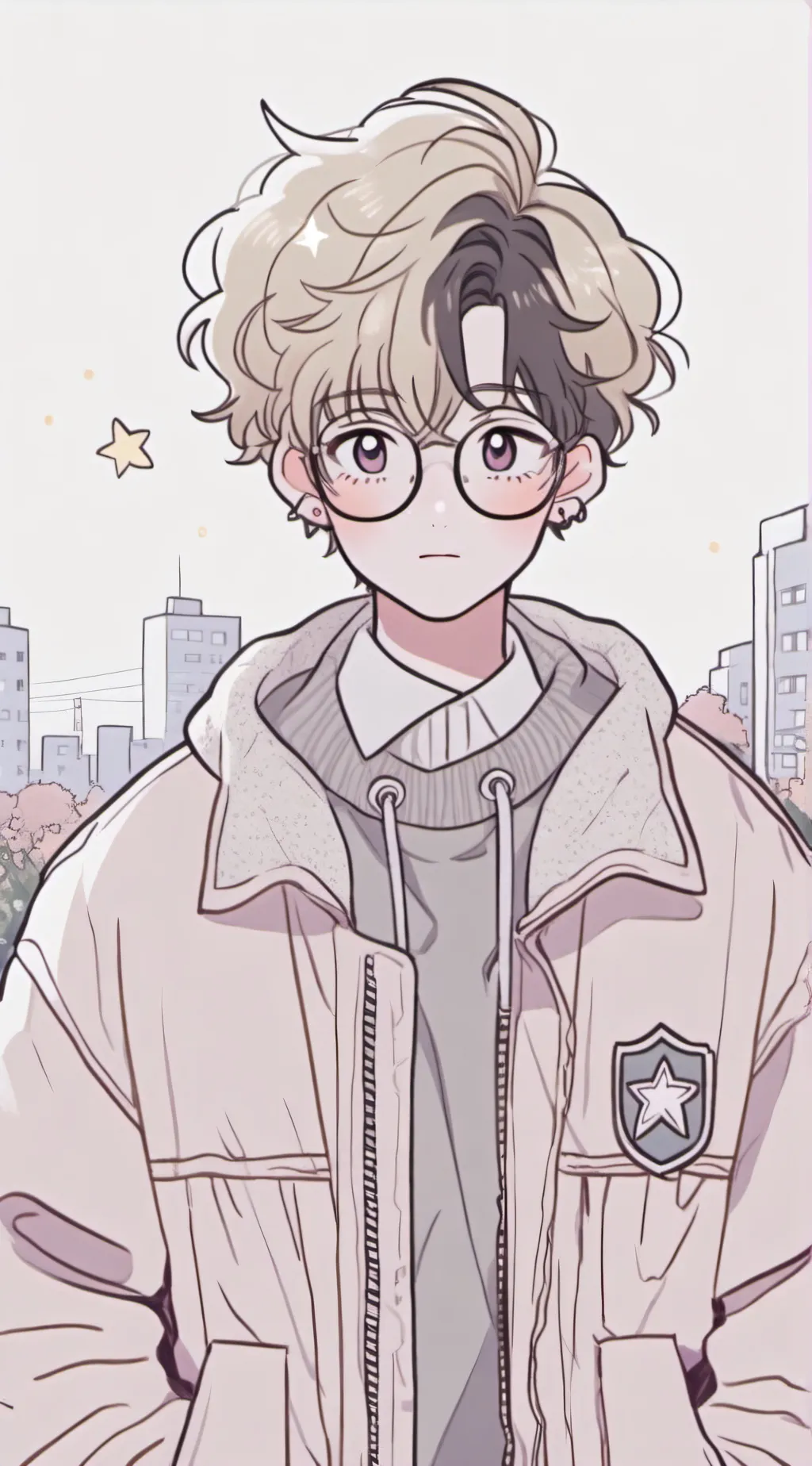 ai character: Maxim  background