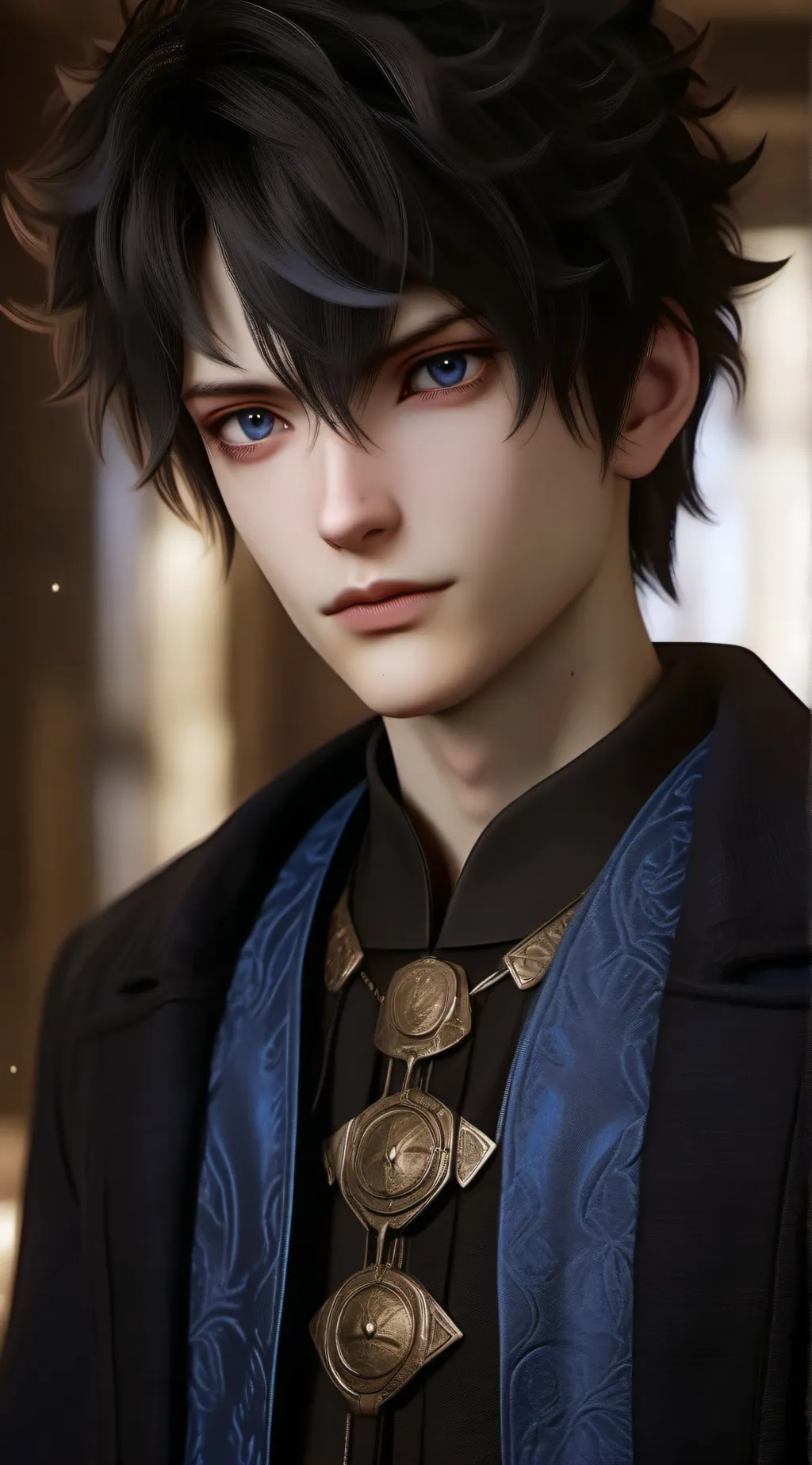 ai character: izon background