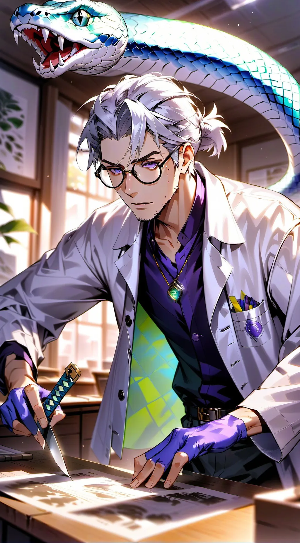 ai character: Jarvis  background