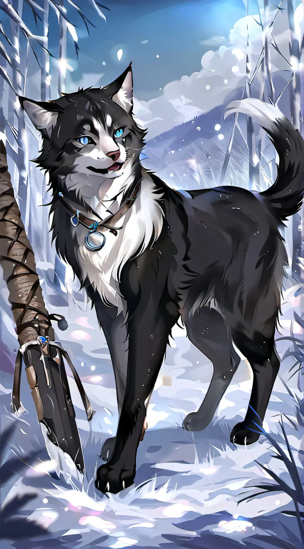 ai character: Hawk’frost background