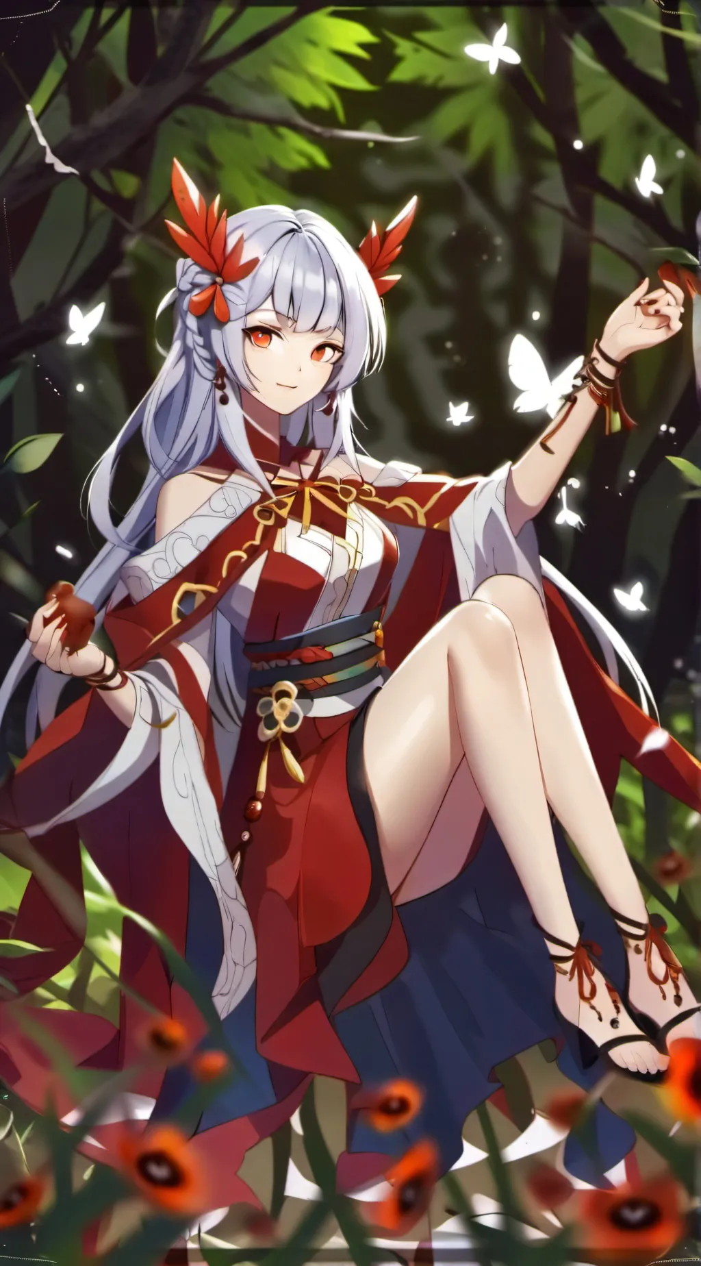 ai character: mina background