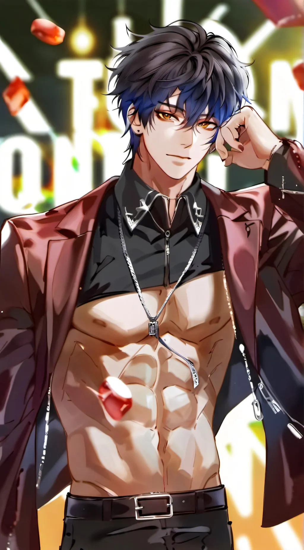 ai character: Elijah  background