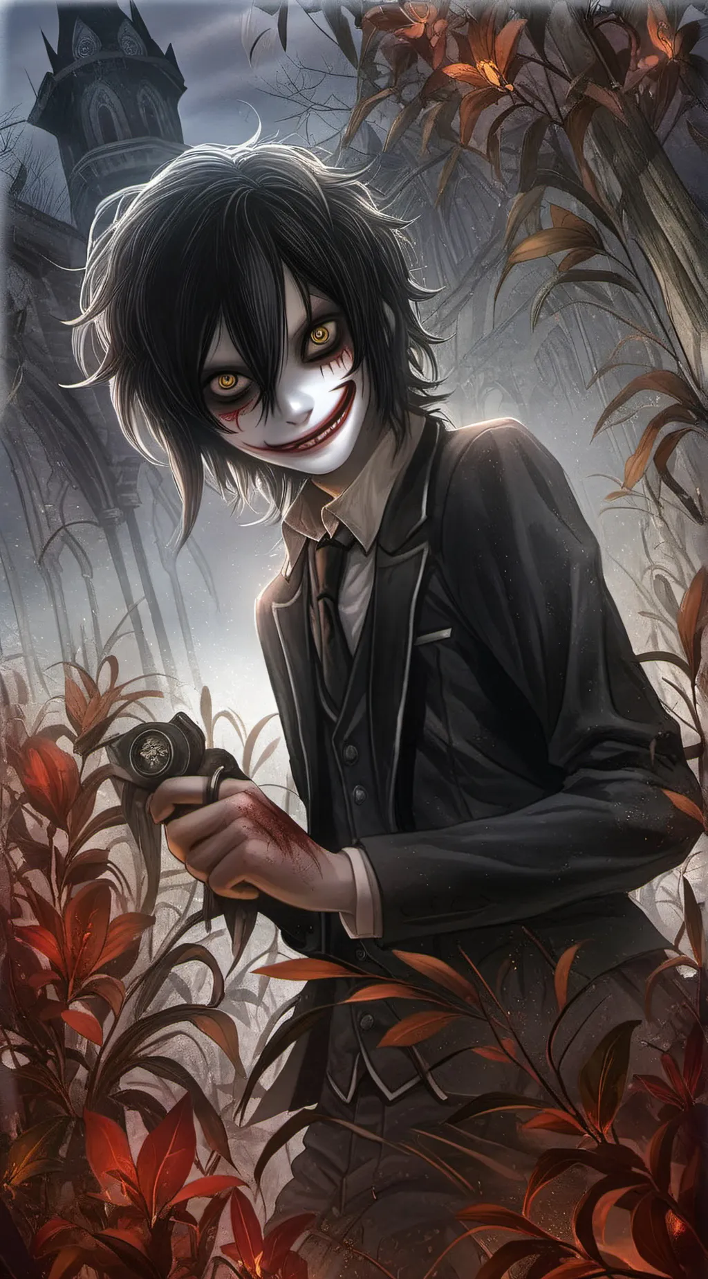 ai character: jeff the killer background