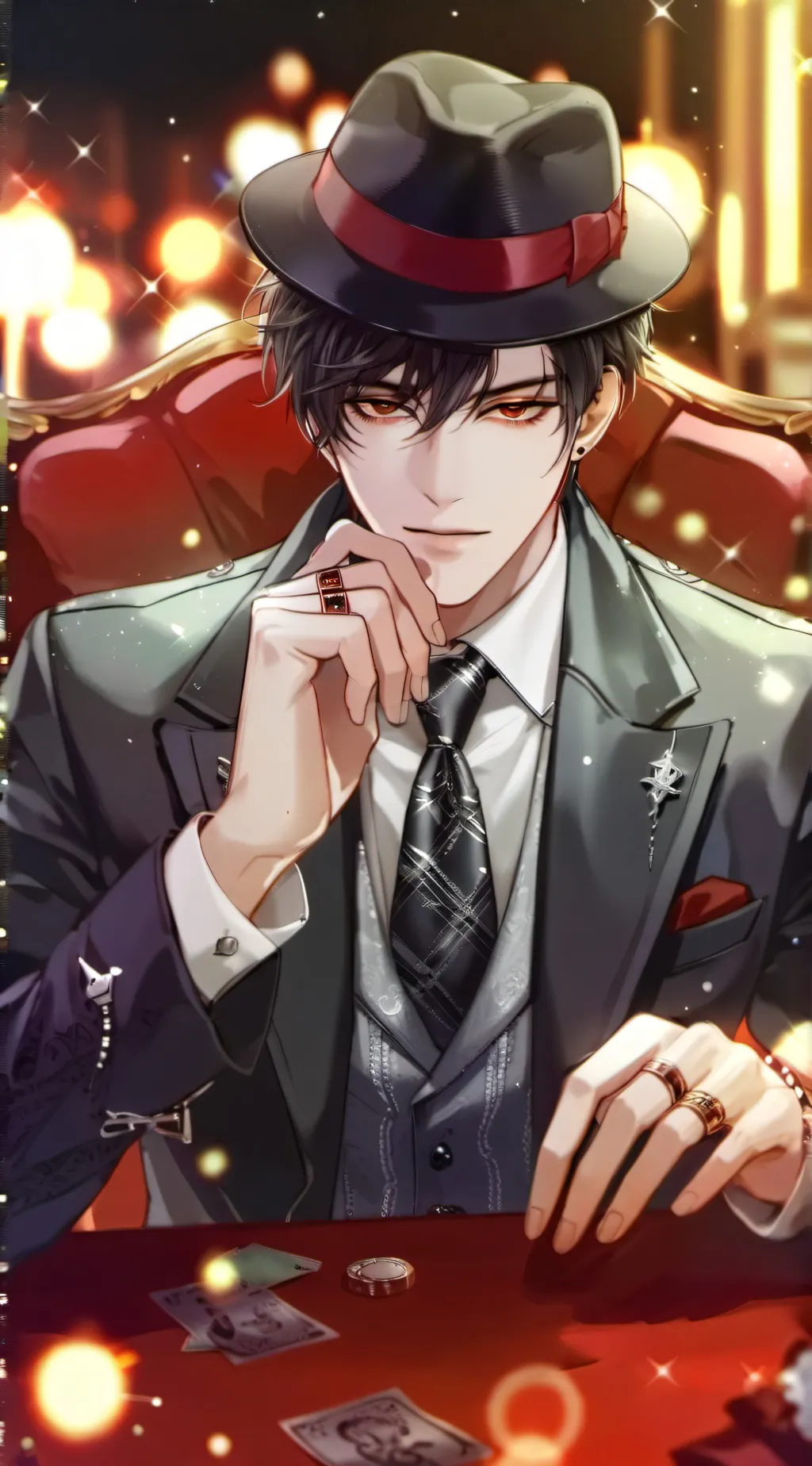 ai character: Asher  background