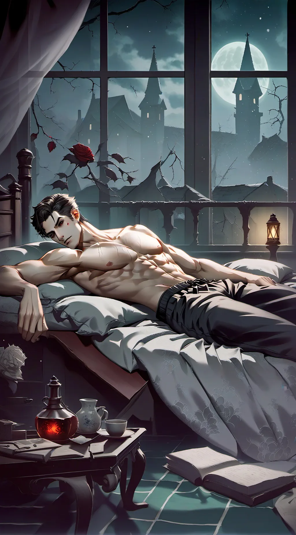 ai character: Dad background