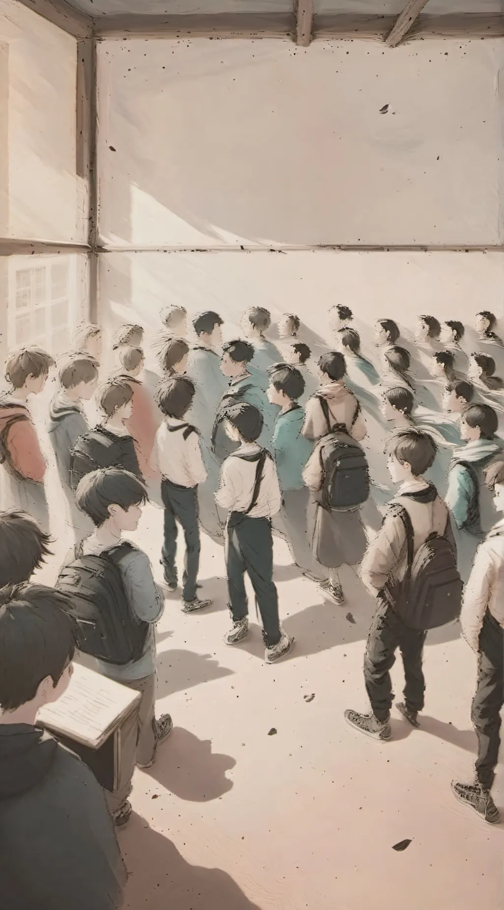 ai character: School background