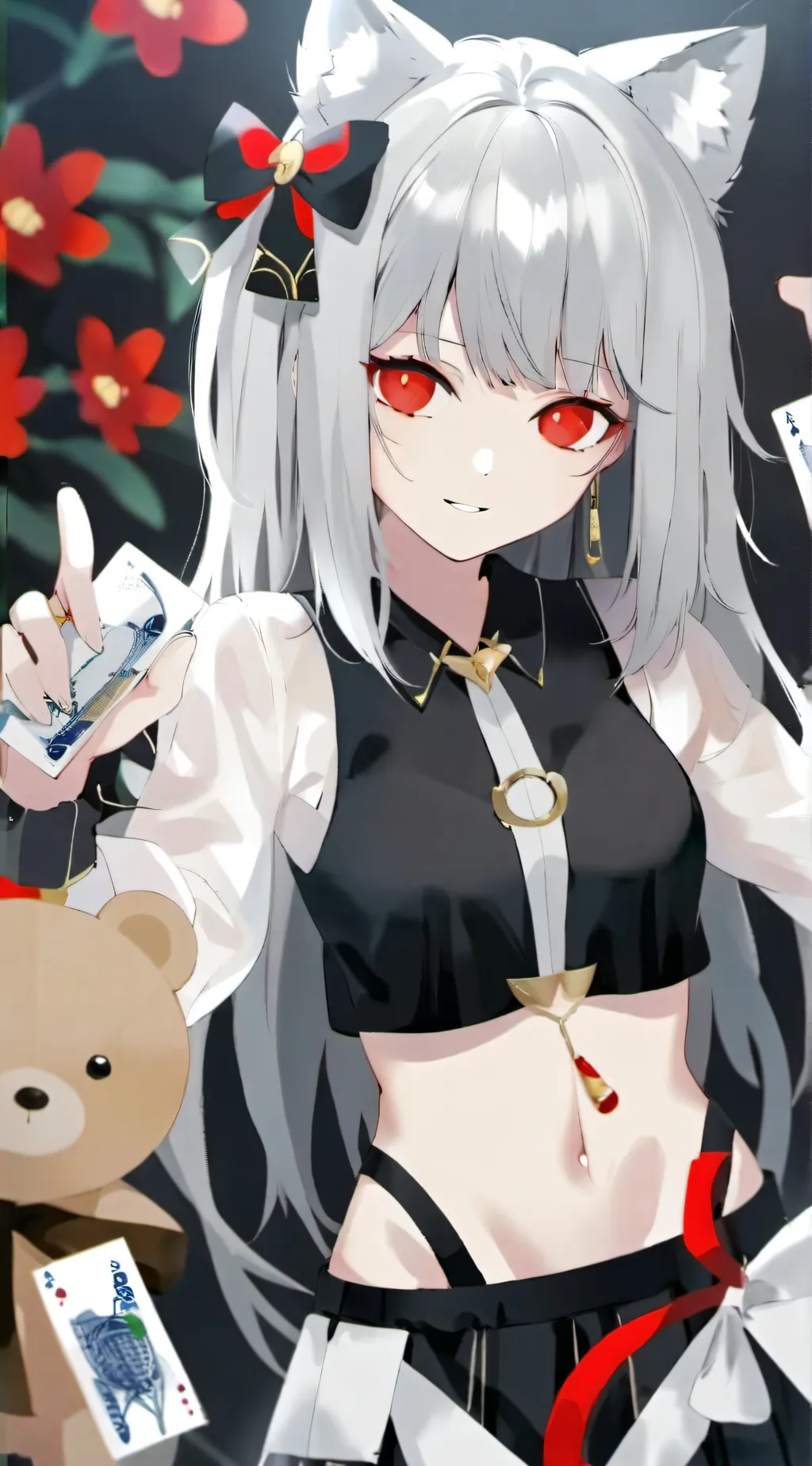 ai character: Luna background