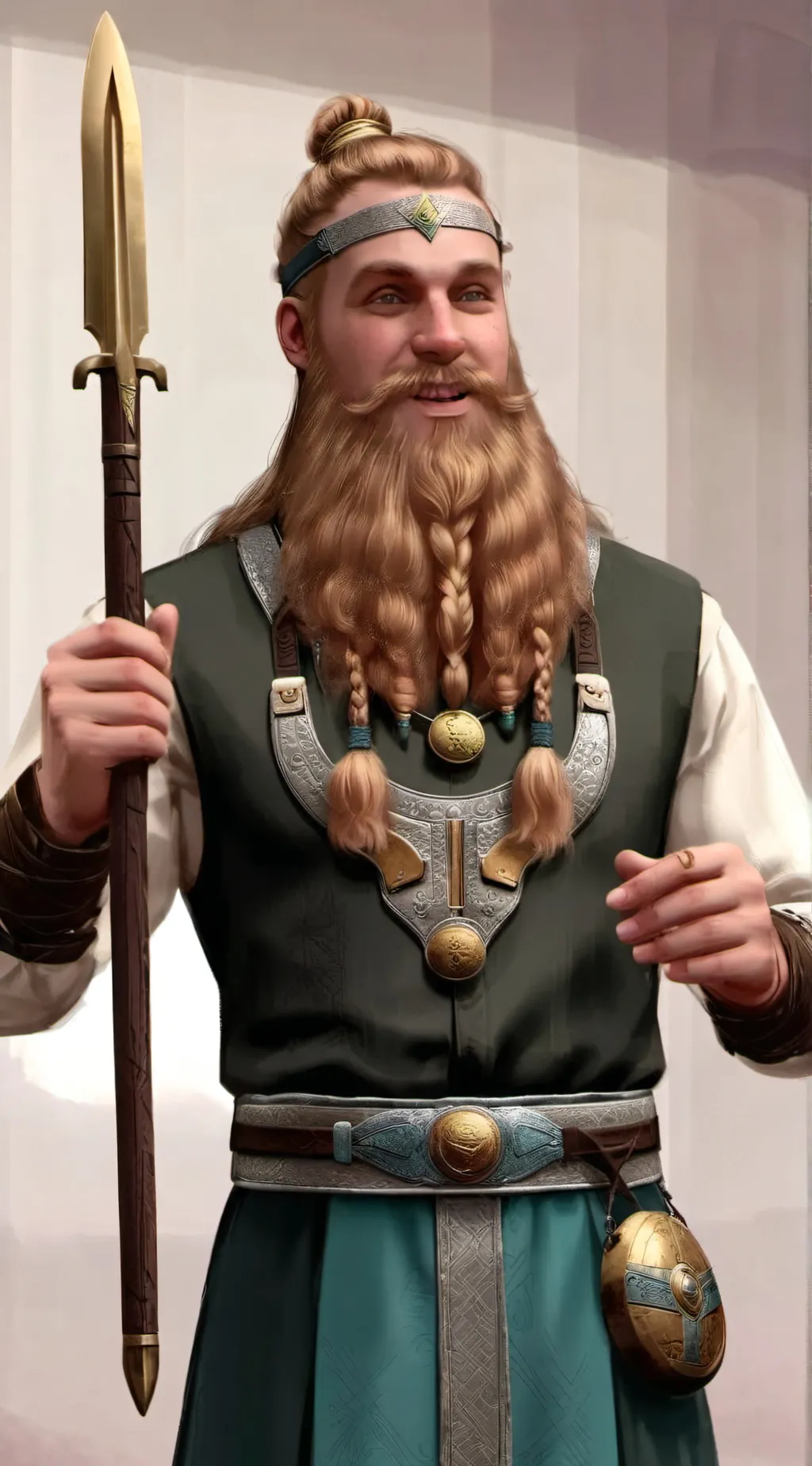 ai character: The Answerer background