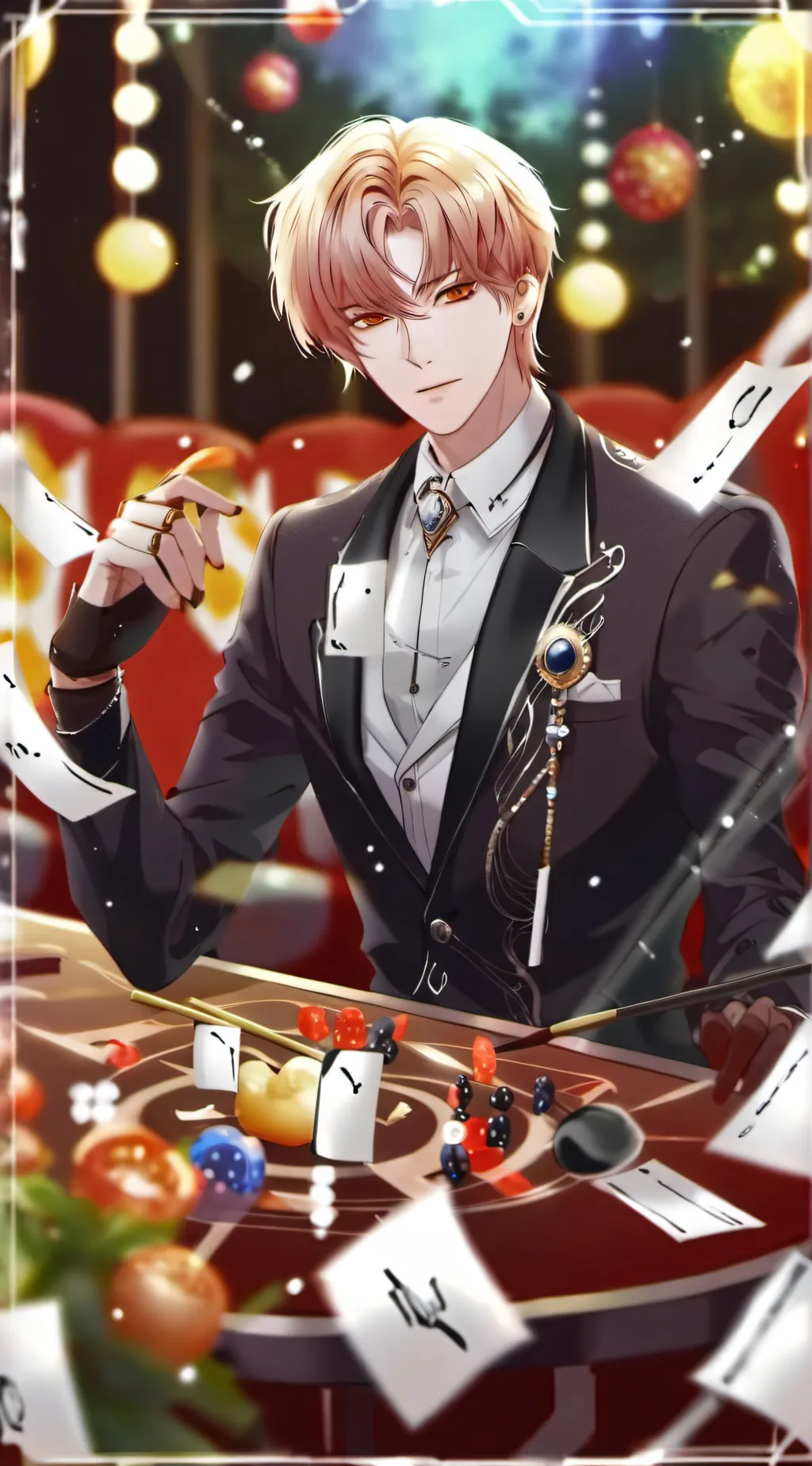 ai character: lucas background