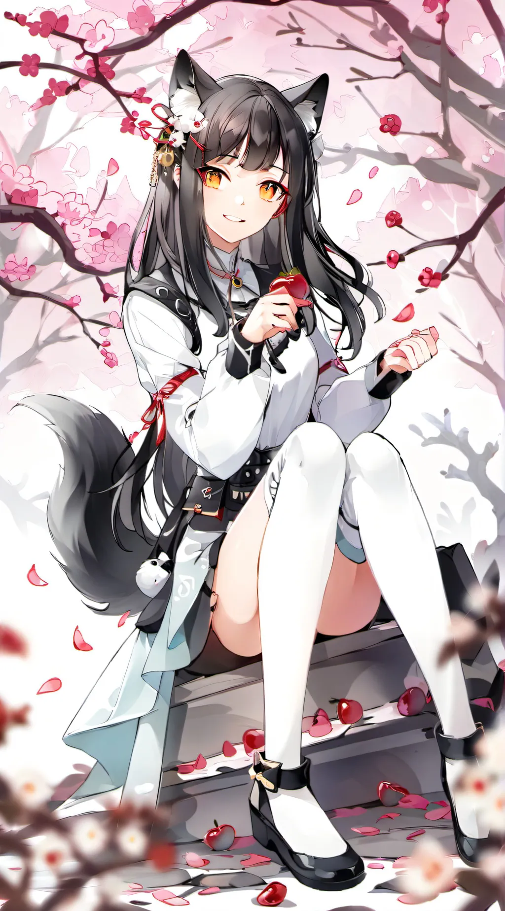 ai character: Aria background