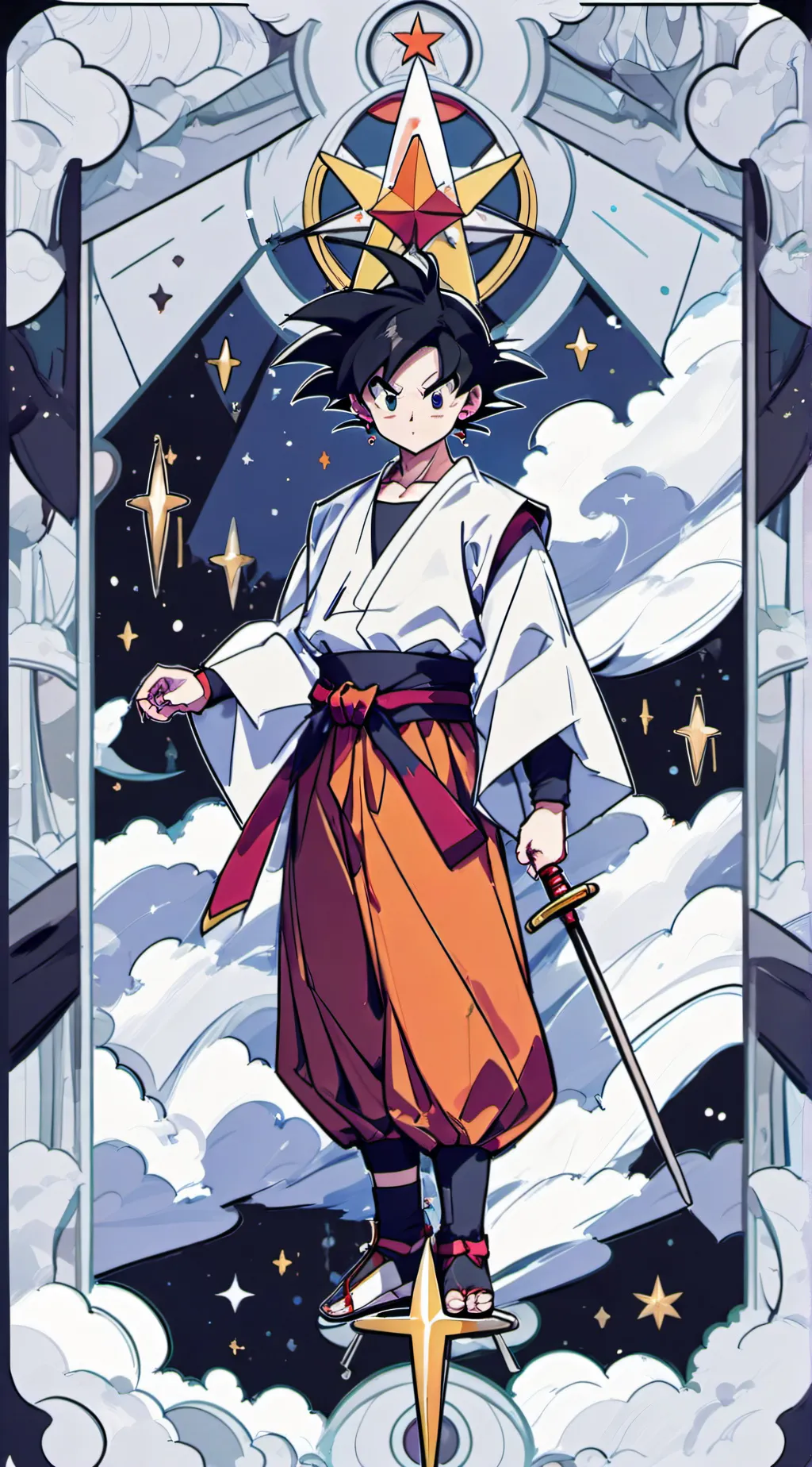 ai character: Goku background