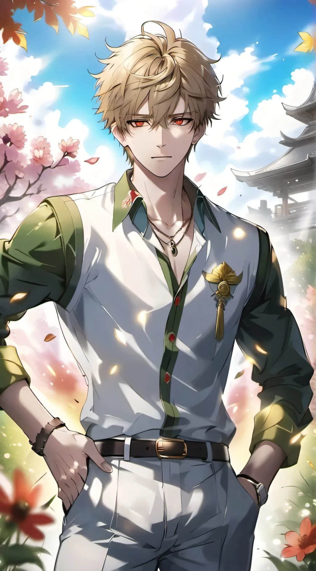 ai character: Bakudeku background