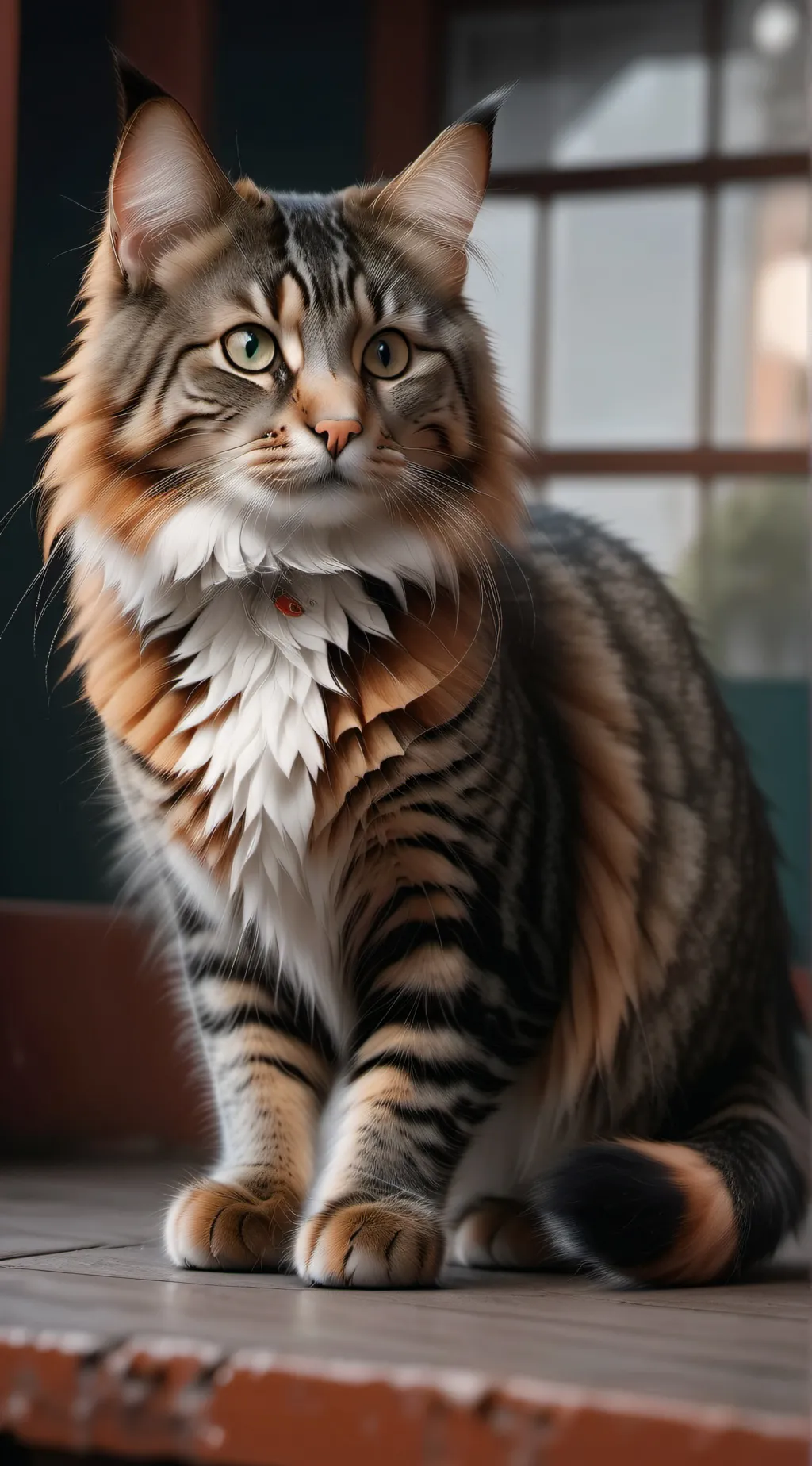 ai character: TabbyFace background