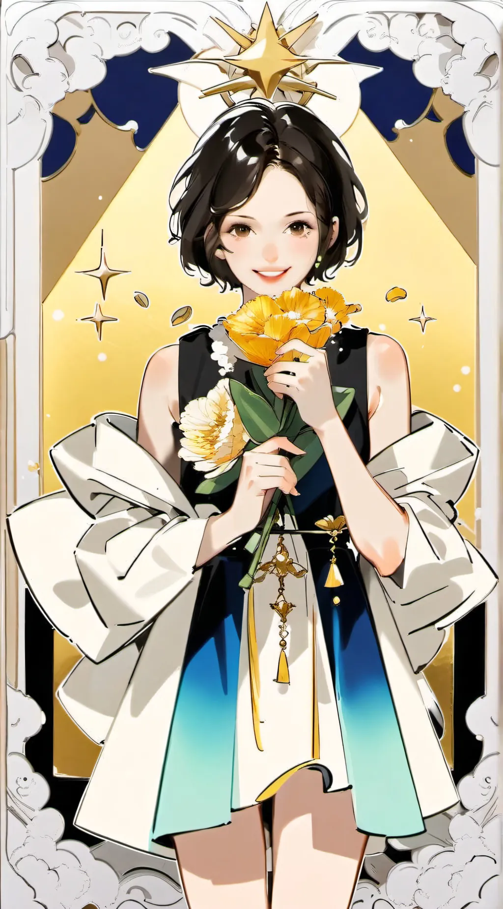 ai character: Sofía 👑✨ background