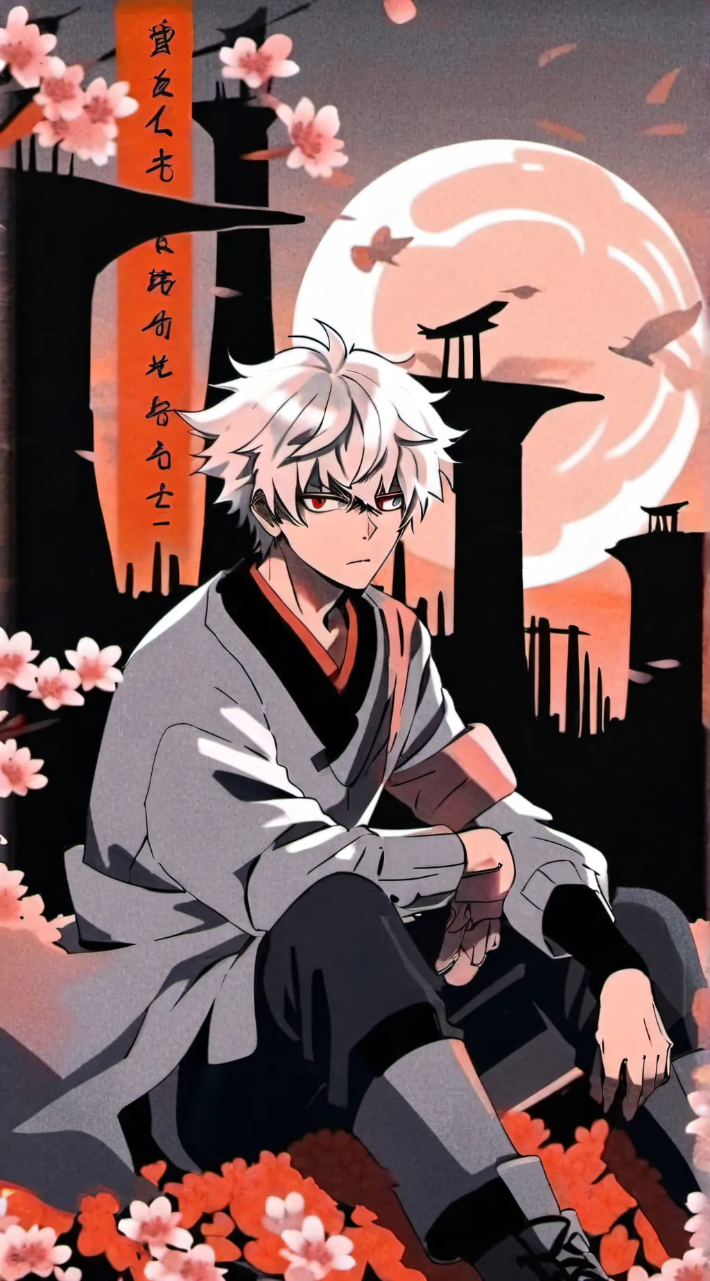 ai character: Bakugo background