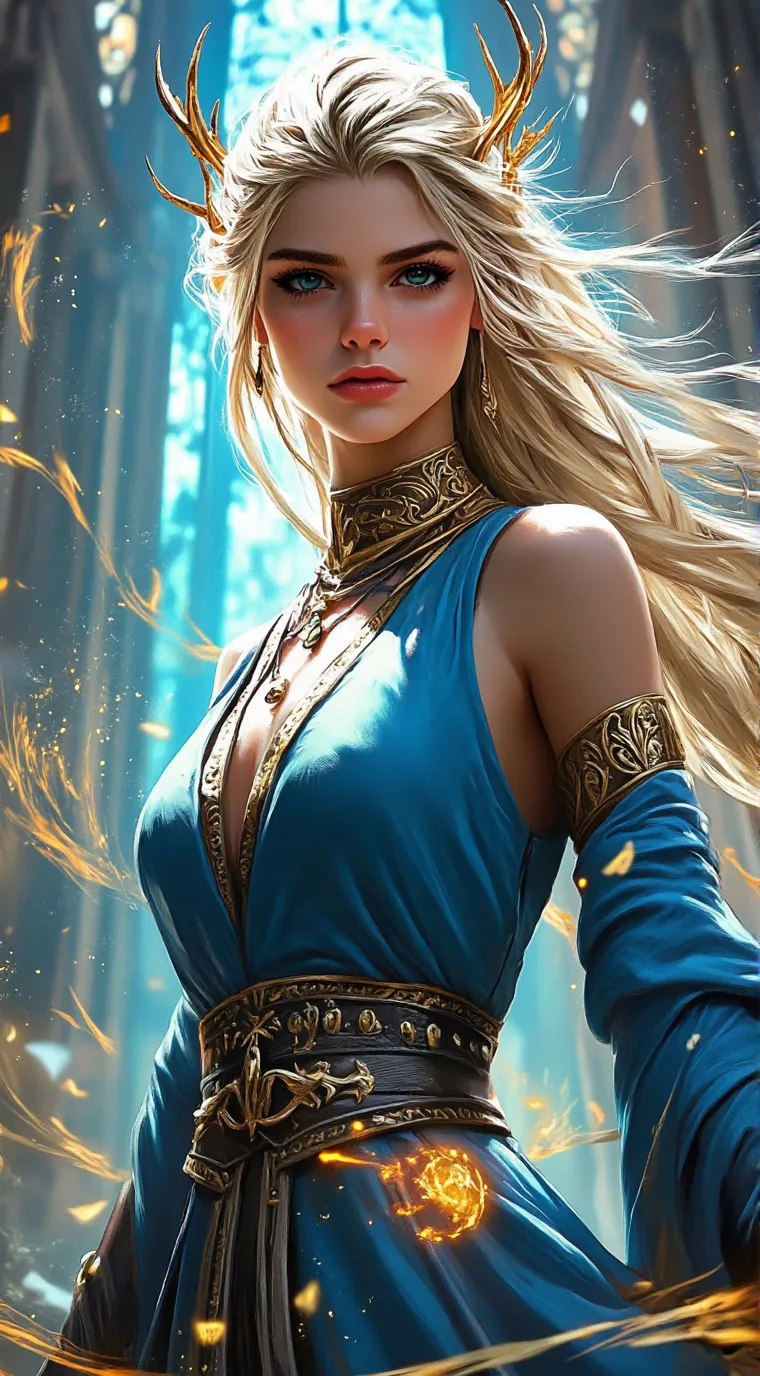 ai character: Astal  background