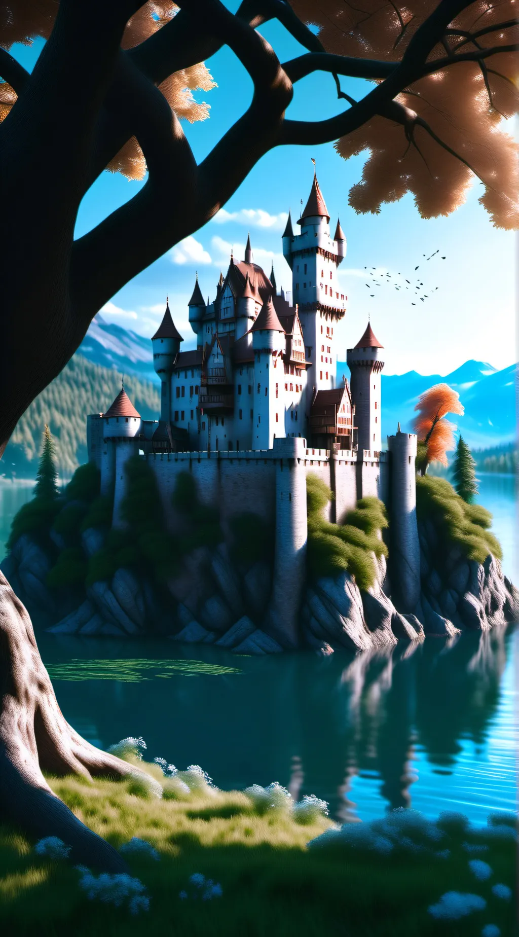 ai character: Hogwards ?! background