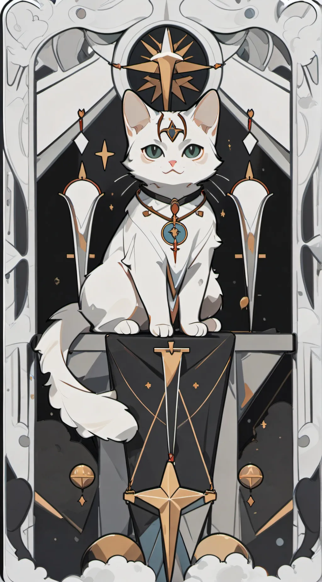 ai character: sunny background