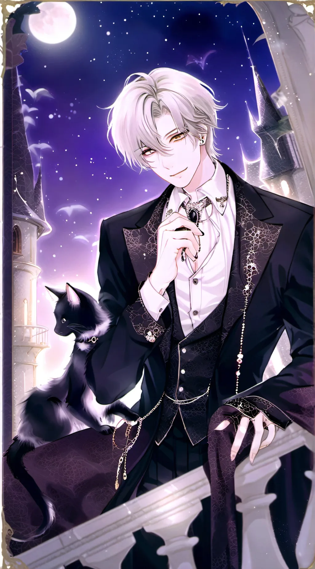 ai character: Adam lovelock background