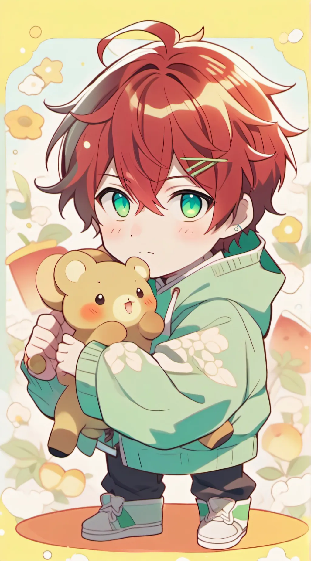 ai character: Frankie background