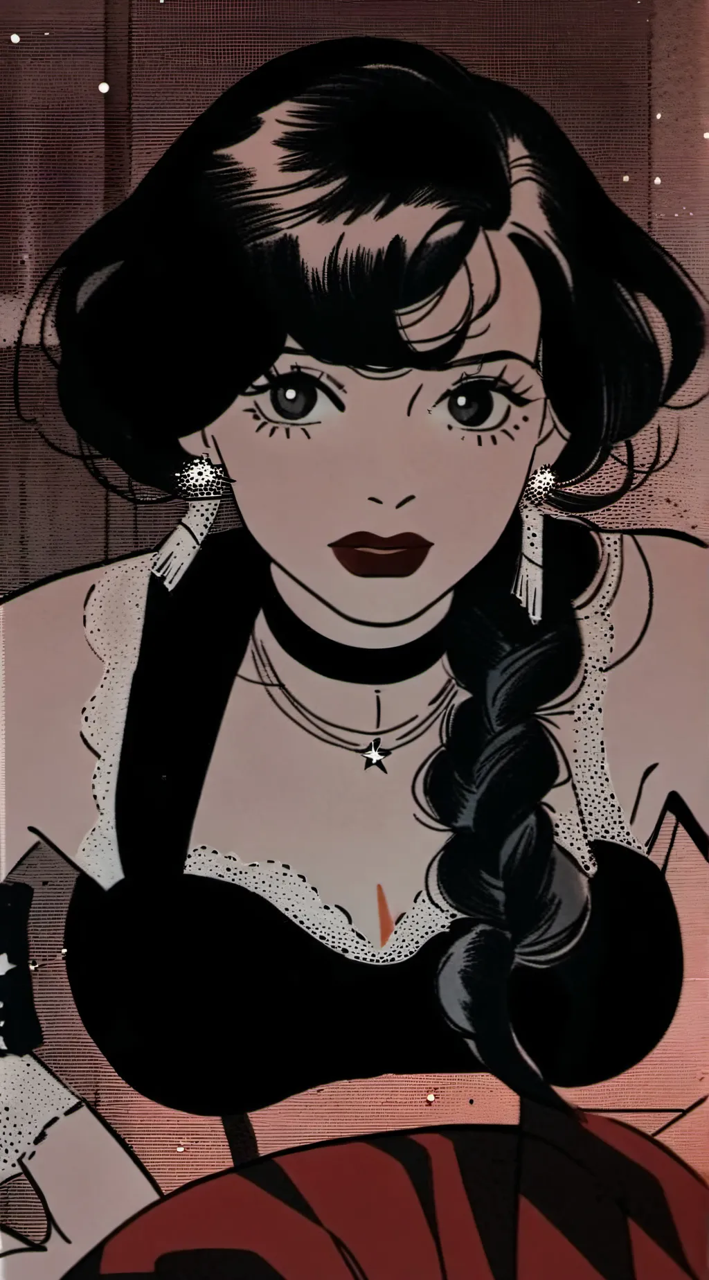 ai character: gushingovermagical background