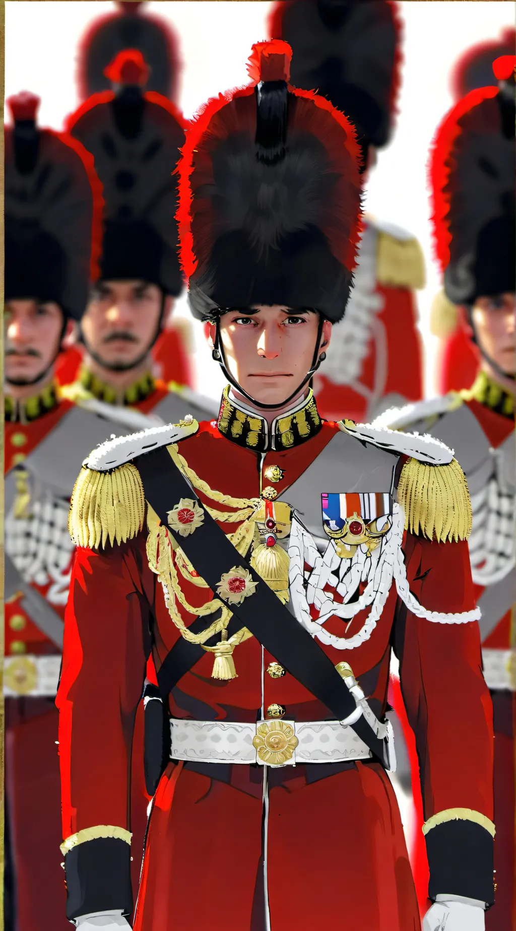 ai character: Royal guards background