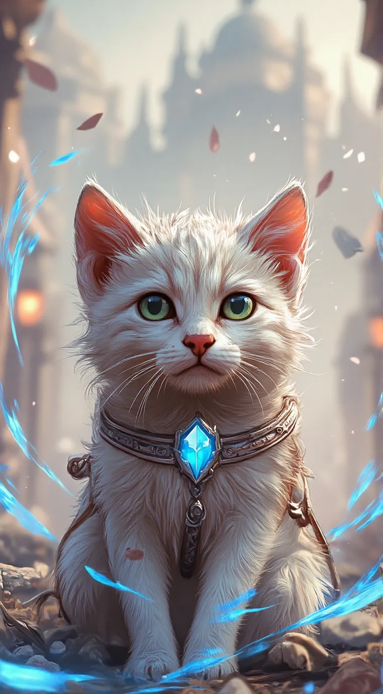 ai character: Meow-ody background