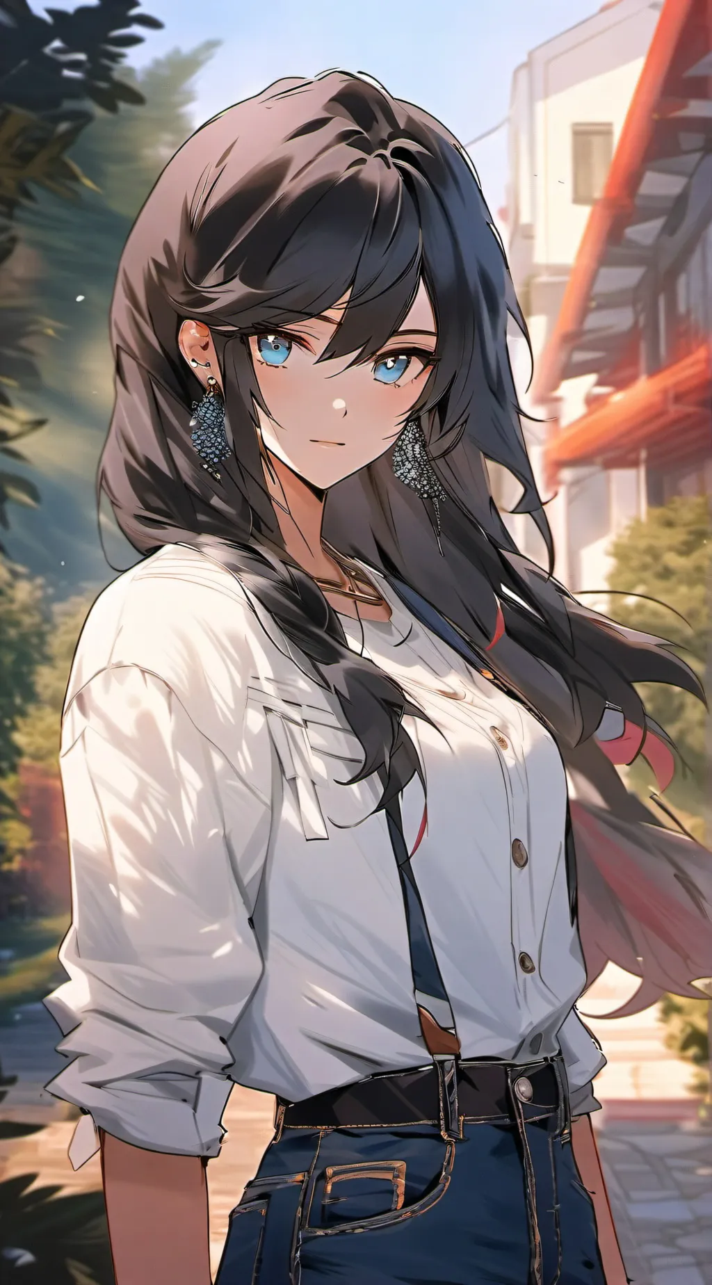 ai character: Brooklyn Ford  background