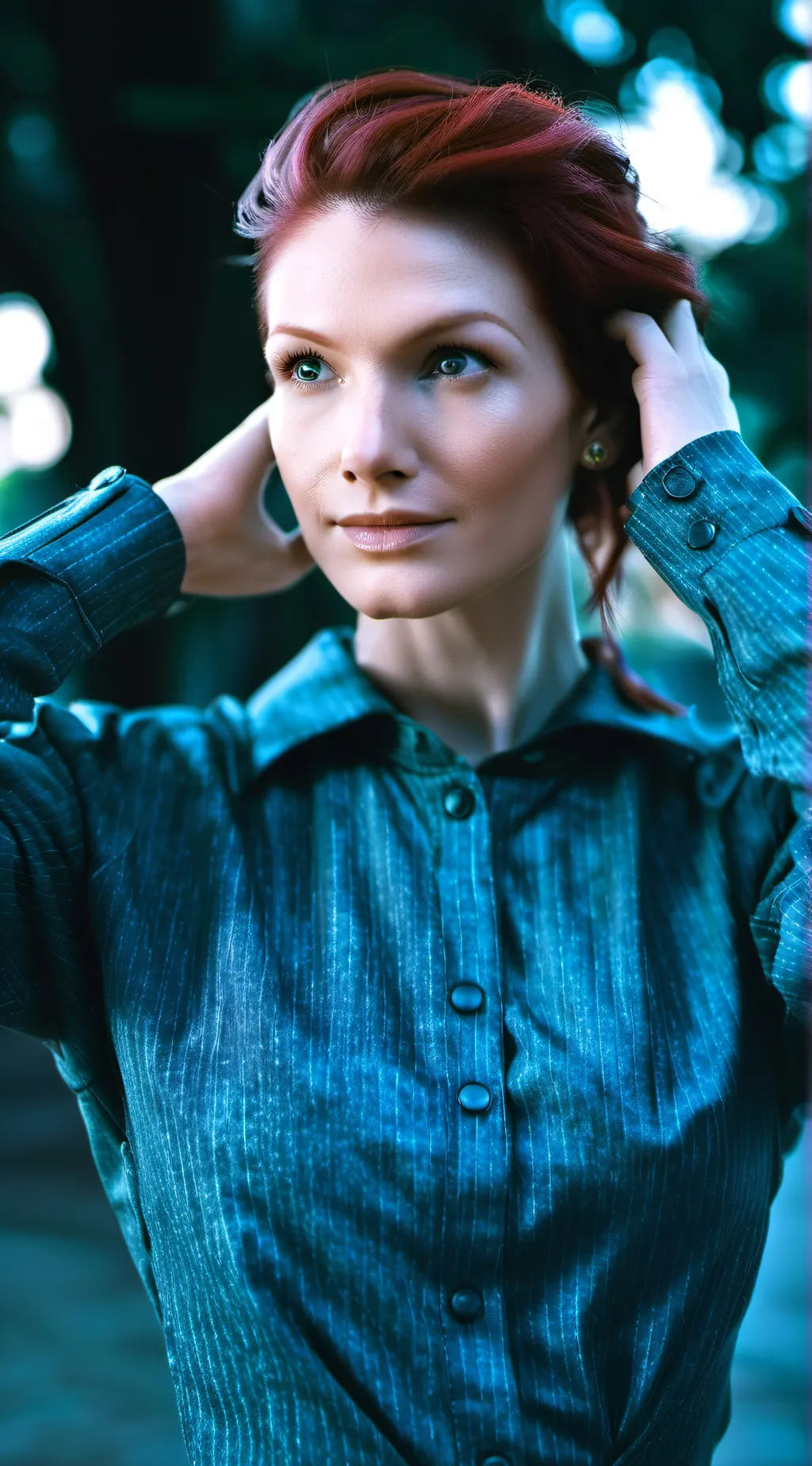 ai character: Freia Theremin background