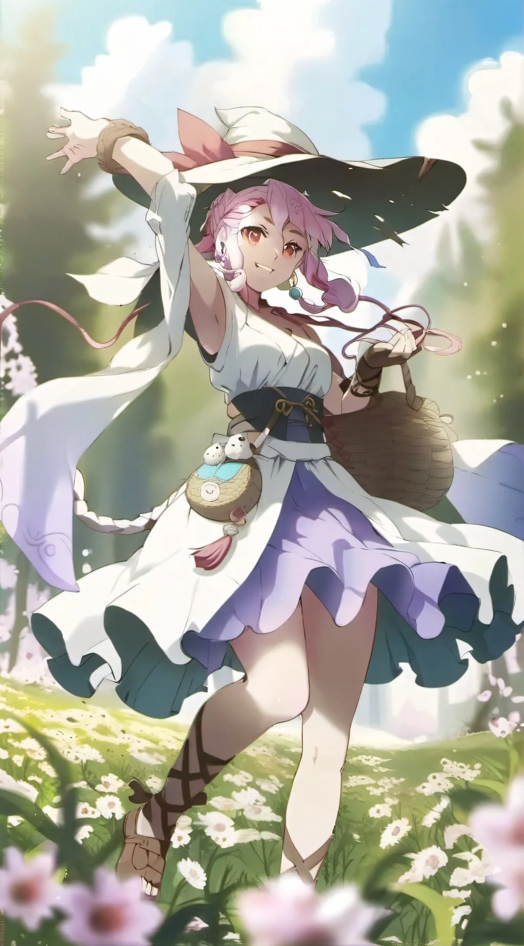 ai character: isabella background