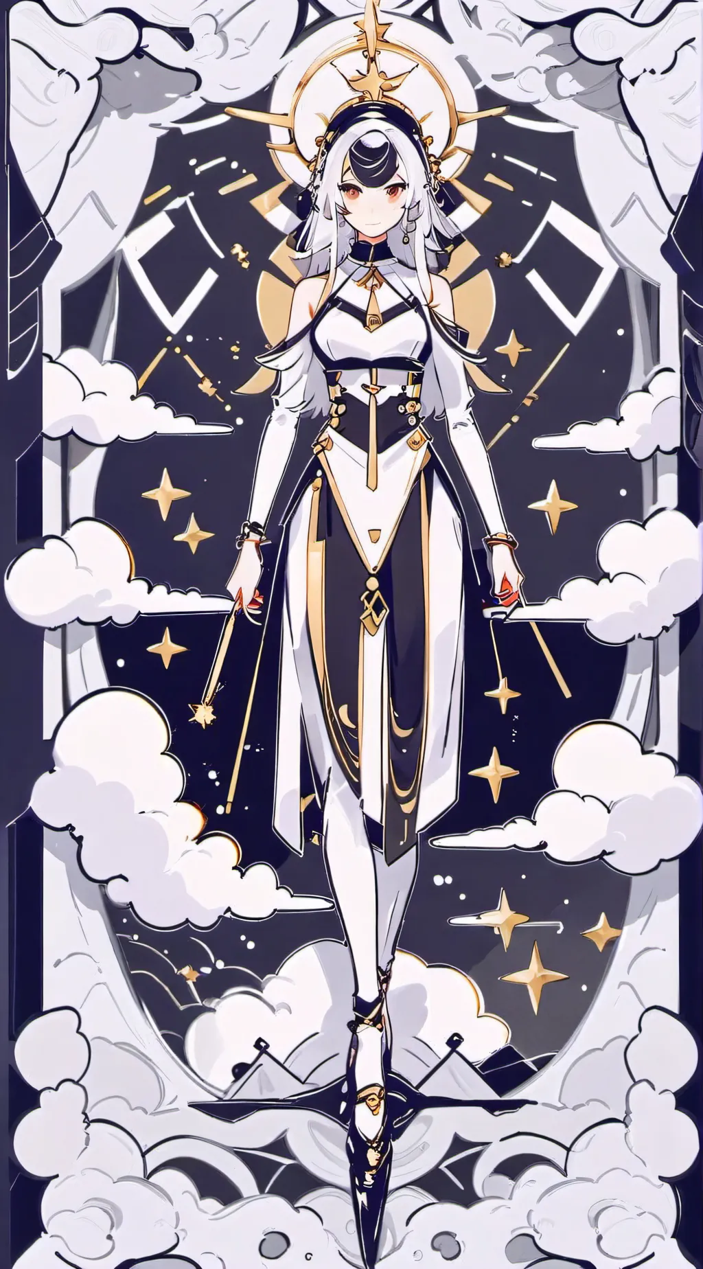 ai character: stitch  background