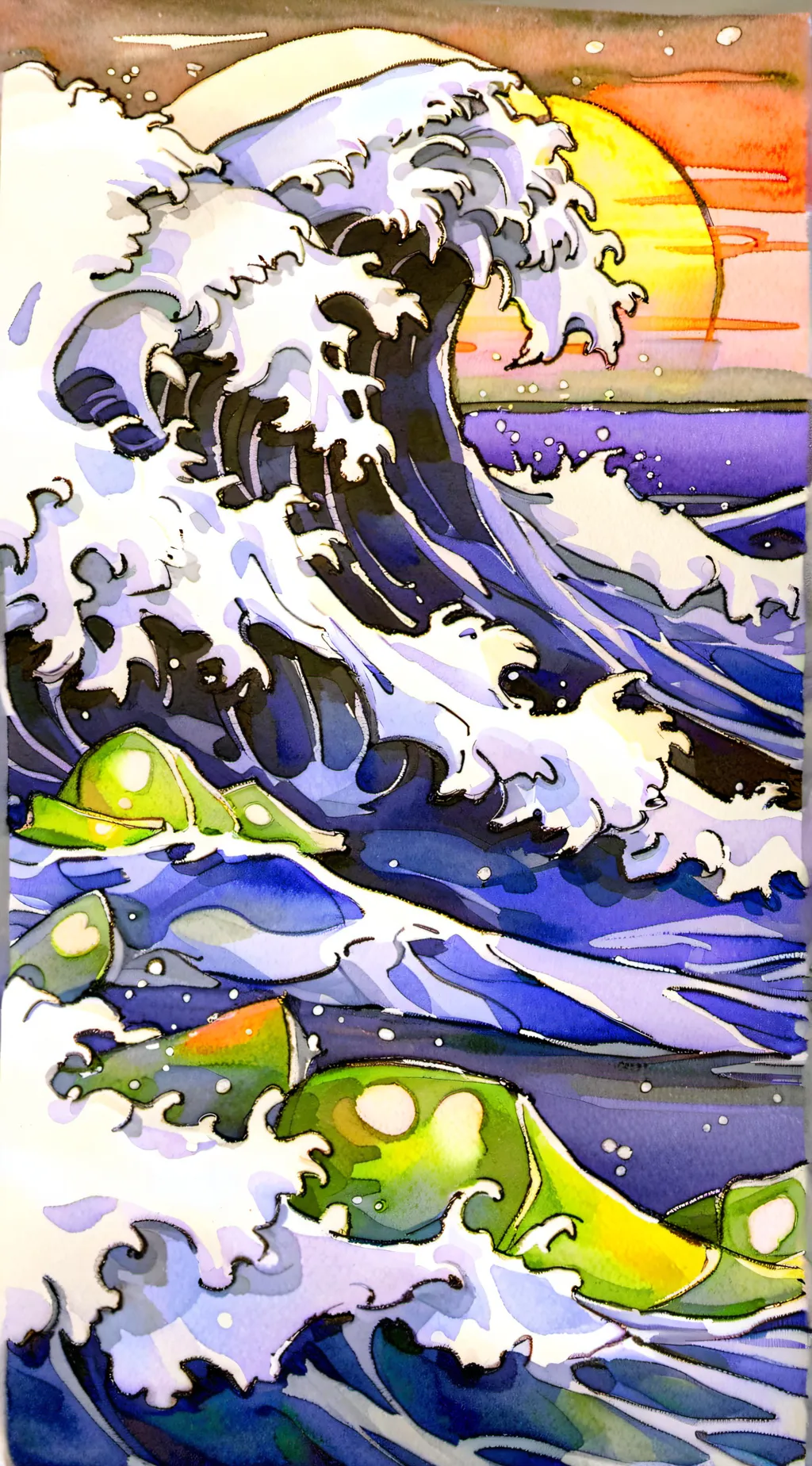 ai character: city smash with  background