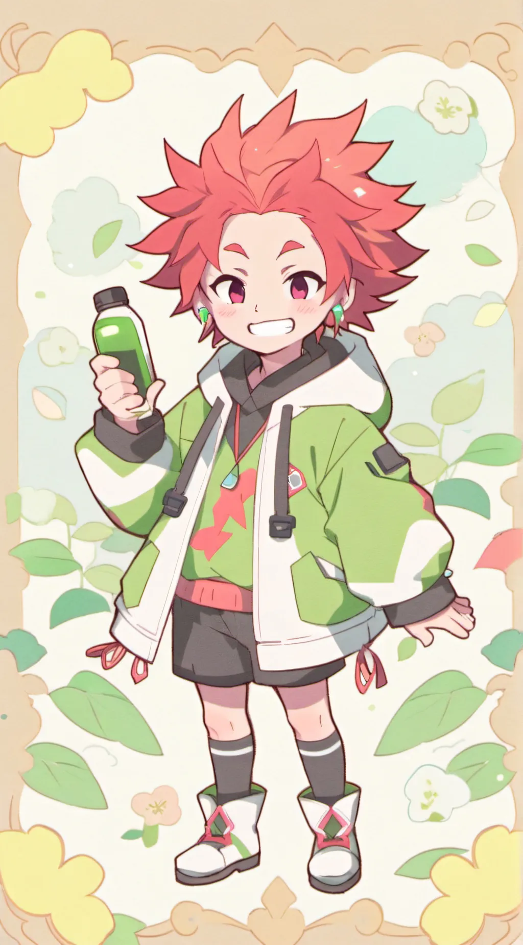 ai character: Kirashima ur hubby background