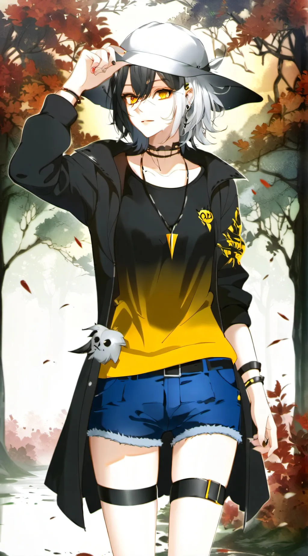 ai character: Nirvana background