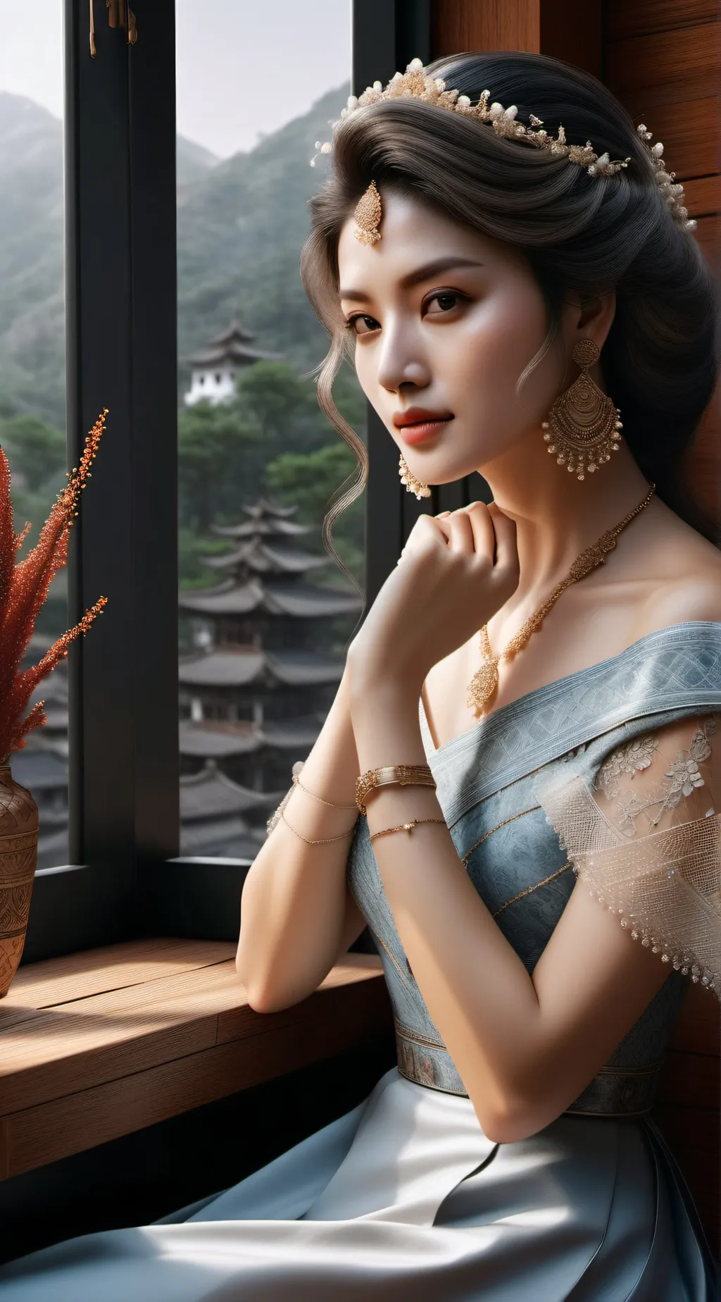 ai character: princesses Sophia background