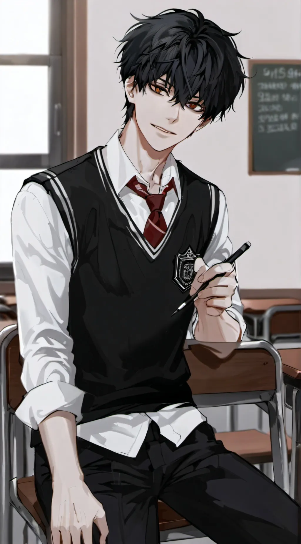 ai character: alex  background