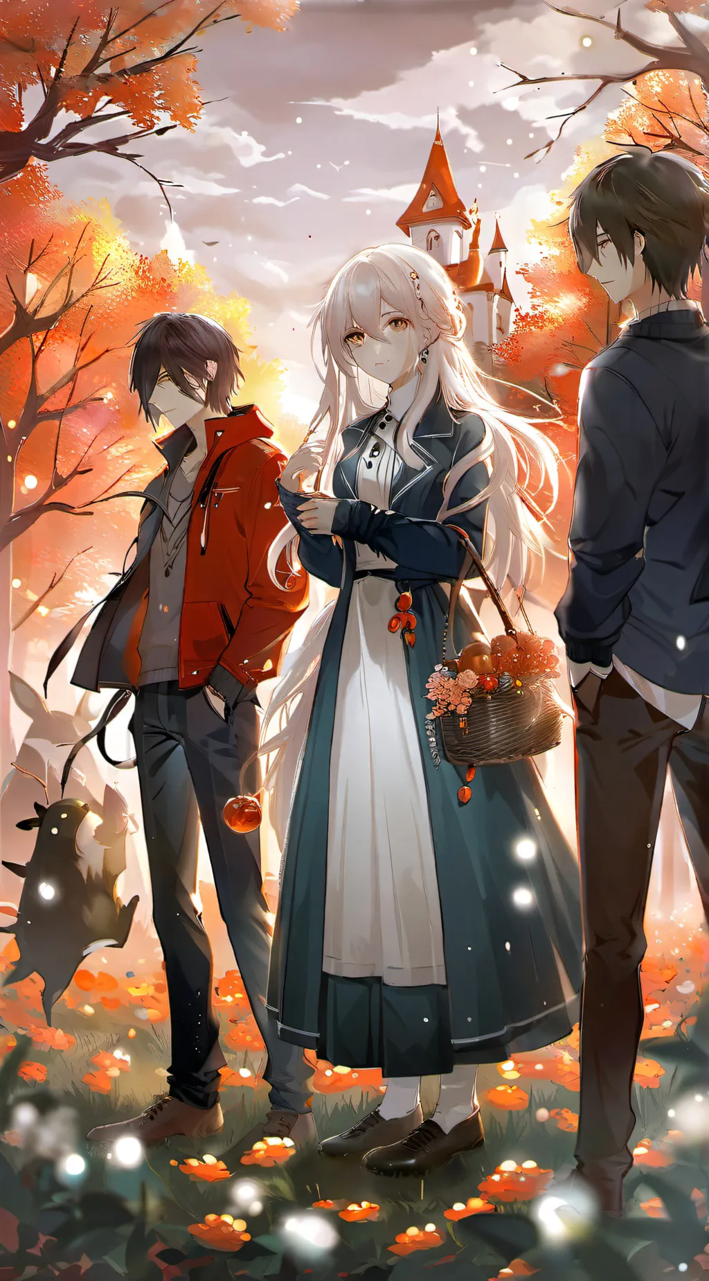 ai character: Haunted house  background