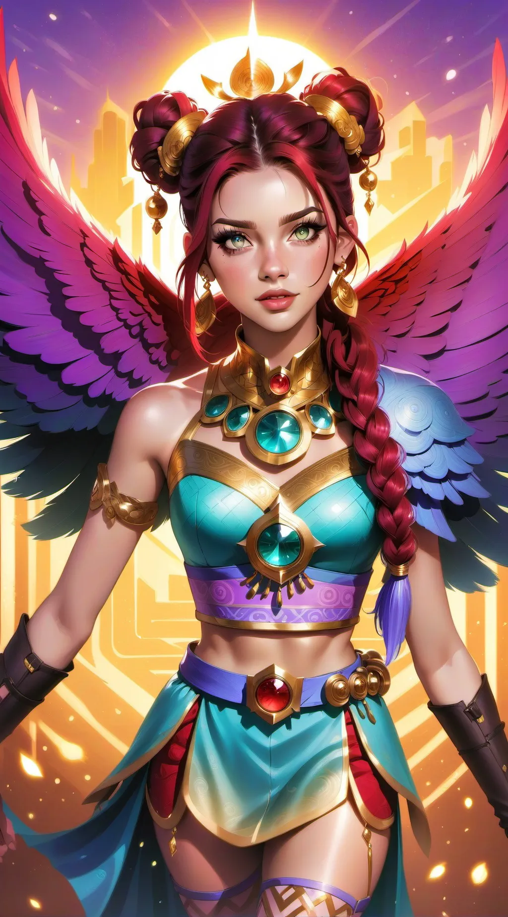 ai character: Aria the Ravishing background