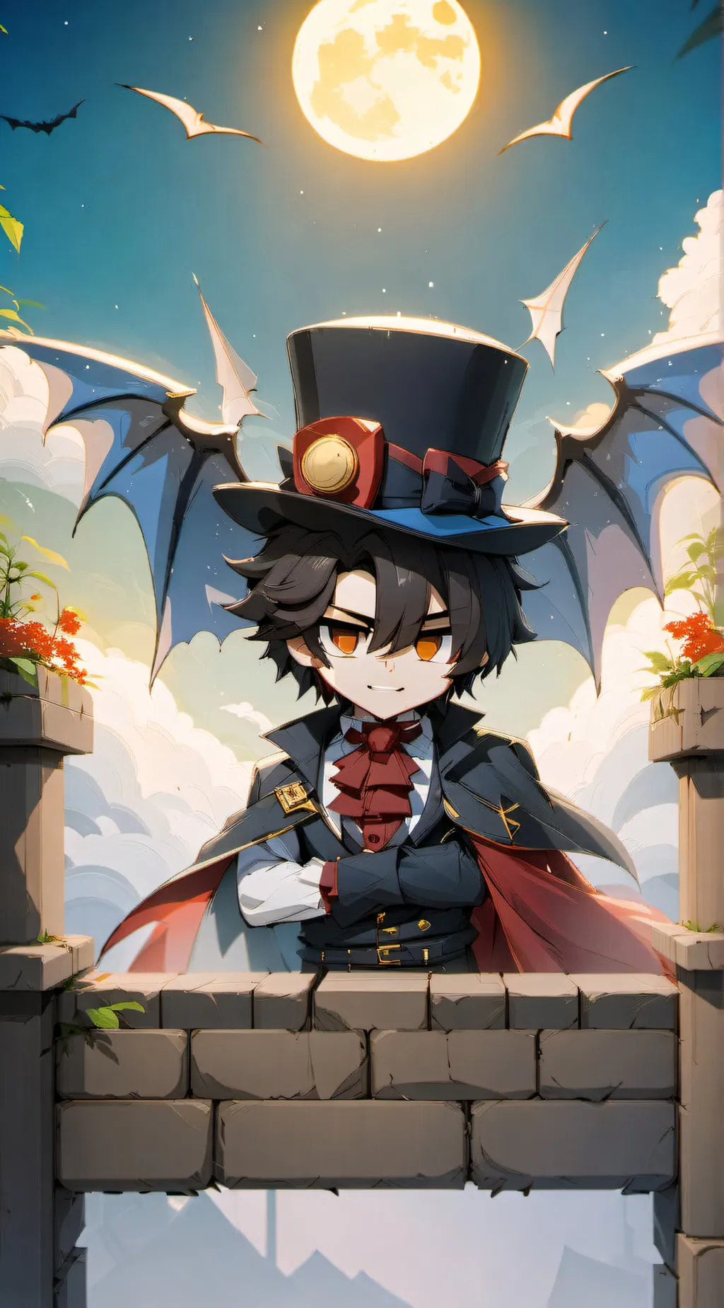 ai character: ?? background