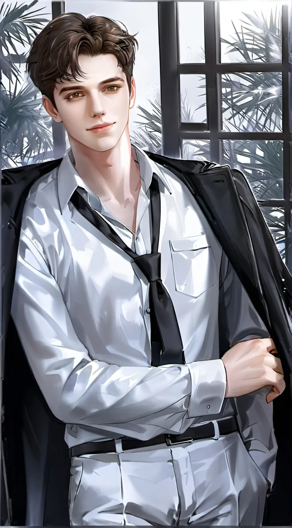 ai character: kevin background